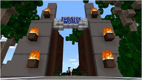 Jurassic World Dlc Isla Nublar Minecraft Map