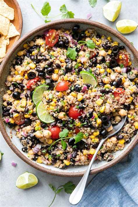 Southwest Quinoa Salad Vegan Easy The Simple Veganista