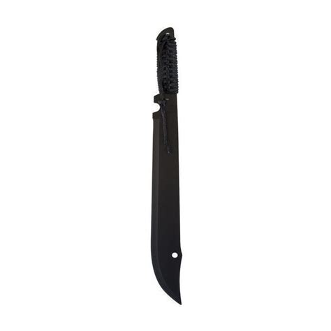 Survival Machete with Sheath - 20" Stainless Steel Blade with Paracord ...