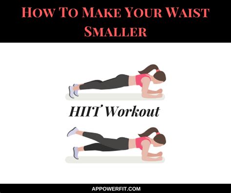 How To Make Your Waist Smaller Abs Hiit Workout Hiit Workout Small