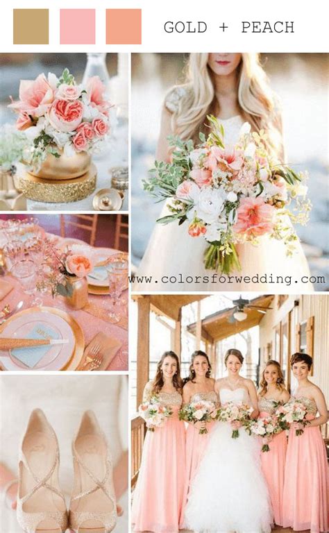 Top 18 Peach Wedding Colors For 2024 Cfc
