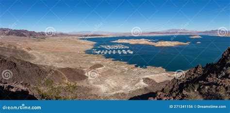 Lake Mead - Lakeview Overlook Stock Photo - Image of mead, marina ...