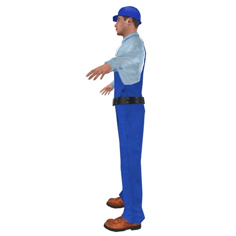 PAQUETE Worker C LOD1 Modelo 3D 149 Fbx Obj Max Free3D