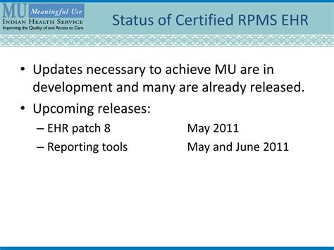 Ppt Ehr Certification And Meaningful Use Powerpoint Presentation