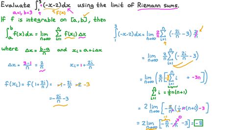 Question Video Evaluating The Definite Integral Of A Linear Function