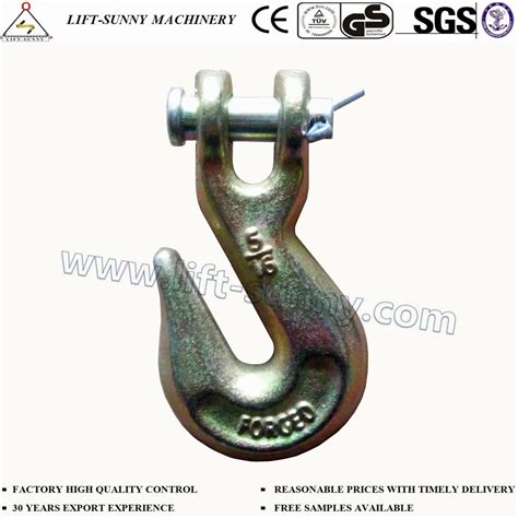 5 16 A330 Forged Alloy Steel G70 Clevis Grab Hook China Lifting