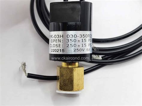 ไฮ เพรสเชอร์ สวิตซ์ R22 R407C Hi-Pressure Switch YK-03H - ckaircond.com