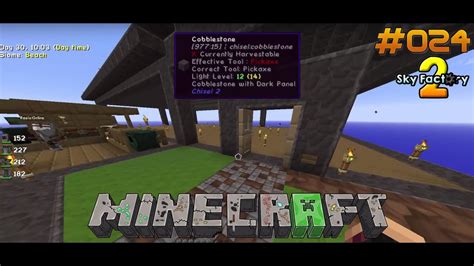 Let S Play Minecraft Sky Factory Das Haus Nimmt Form An Folge