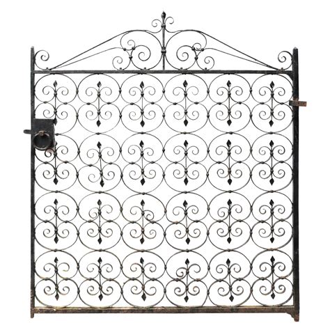 Restored Victorian Wrought Iron Side Gate For Sale At 1stdibs