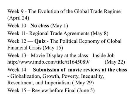 The Uruguay Round- Developing Countries