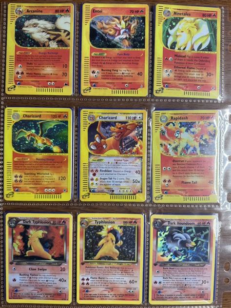 【目立った傷や汚れなし】ポケモンカード 海外版 Charizard Crystal Type E Series リザードン クリスタル その他