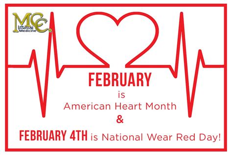 For Heart Month Wear Red