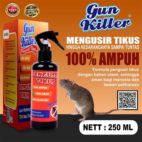 Jual Pengendali Dan Pembasmi Hama Tikus Isi Ml Super Ampuh Racun