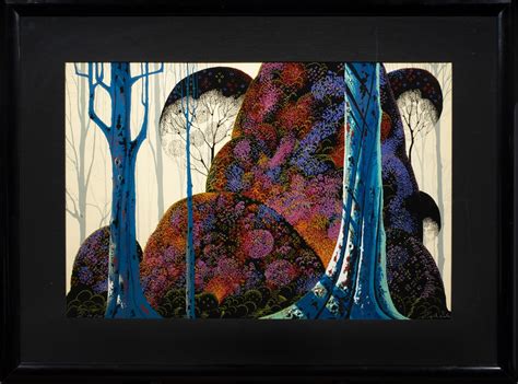 Eyvind Earle Jewel Forest Mutualart