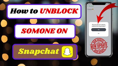 How To Unblock Someone On Snapchat Unblock Someone On Snapchat