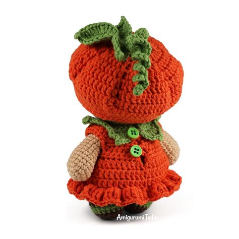 Amigurumi Doll In Pumpkin Costume Pattern Amigurumi Today