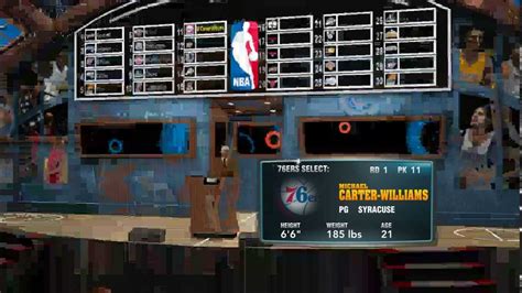 Nba 2k14 Pre Draft Interviews And The Nba Draft Youtube