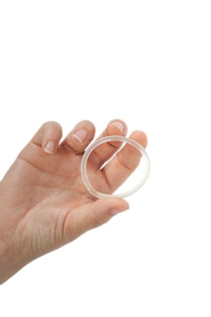 Premium Photo Birth Control Hormone Contraception Ring In A Womans