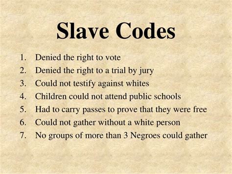 Ppt Slave Life Powerpoint Presentation Id881149