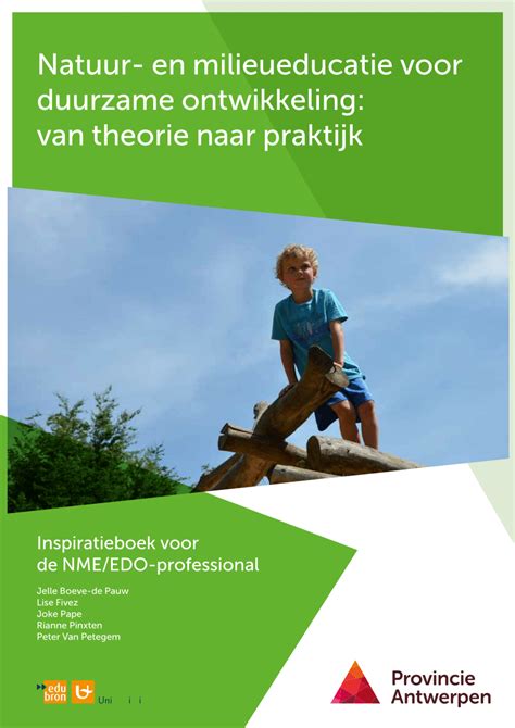 Pdf Natuur En Milieueducatie Voor Duurzame Ontwikkeling Van Theorie