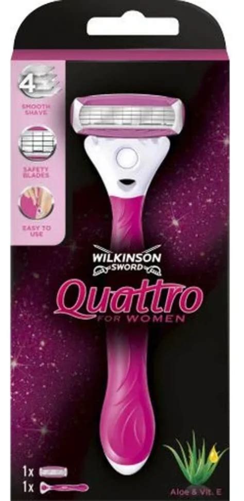 Wilkinson Sword Quattro For Women Rasierer Mit Klinge Oh Feliz