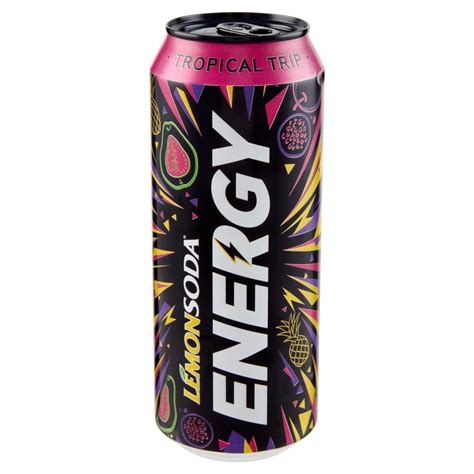 Lemonsoda Energy Activator Tropical Trip 50 Cl Carrefour