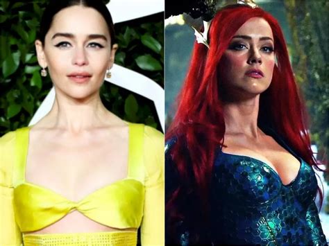 Rumor Emilia Clarke Gantikan Amber Heard Sebagai Mera Di Aquaman