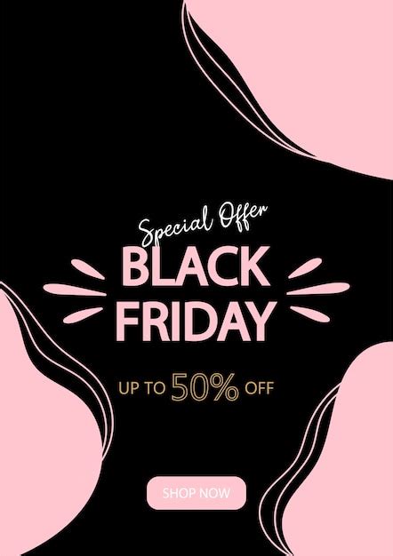 Premium Vector Black Friday Sale Banner Template