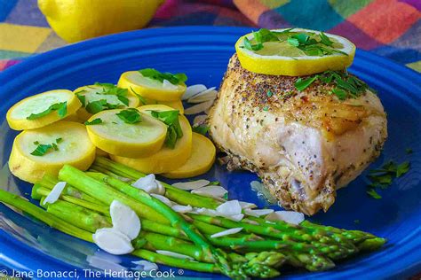 Baked Lemon Chicken Breasts Gluten Free • The Heritage Cook