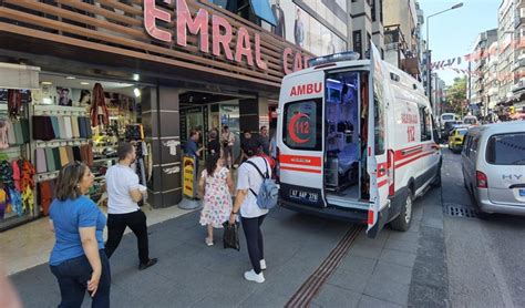 Emral Çarşısında hareketli saatler Ekipler olay yerinde Zonguldak