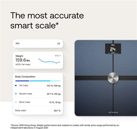 Withings B Scula De Ba O Body Smart Wi Fi Para Peso Corporal B Scula