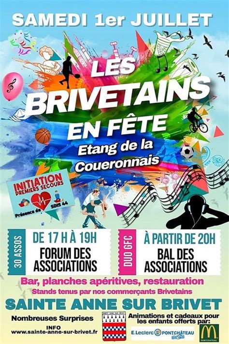 Brivetains en fête Site Officiel de Sainte Anne sur Brivet