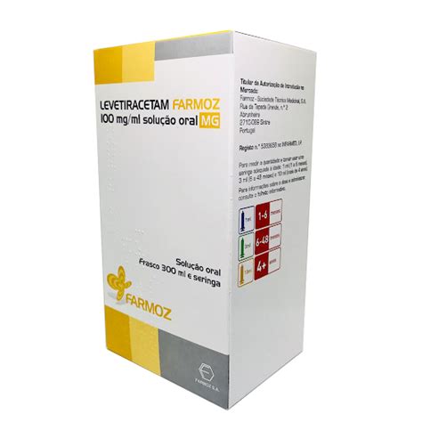 Levetiracetam 100mg Ml300ml Solucion Farmoz