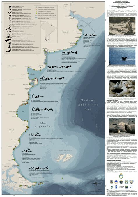 PDF POSTER MAPA SIAPCM AREAS PROTEGIDAS COSTERO MARINAS DE ARGENTINA 2014