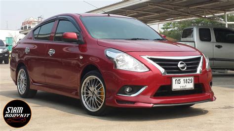 VIP V2 Bodykit For Nissan Almera 2014 2019 COLOR SIAM BODYKIT