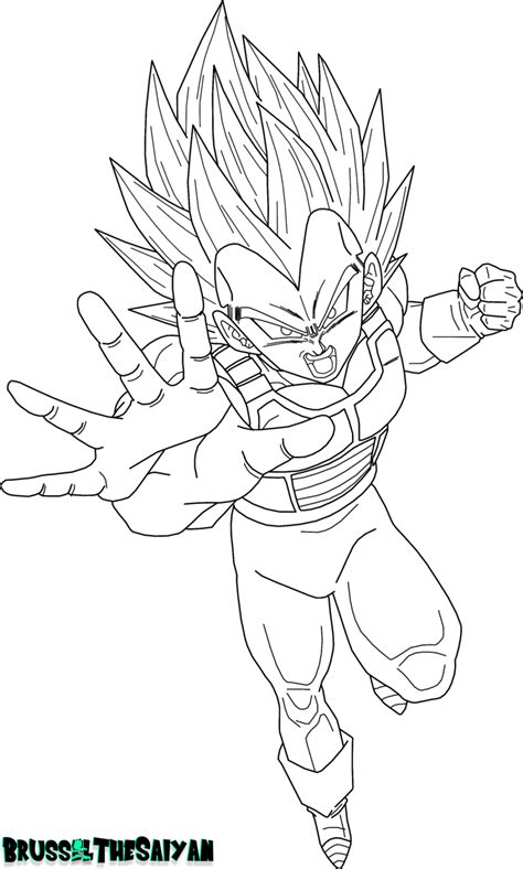 Coloriage Dragon Ball Z Sangohan Super Sayen 2 123Dessins Source 1