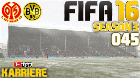 Fifa Karriere Season Fsv Mainz Vs Dortmund Let S