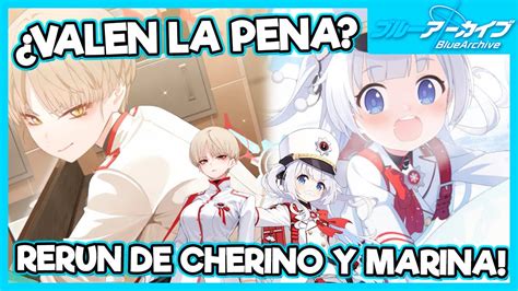 Blue Archive Review De Estudiantes Rerun De Marina Y Cherino