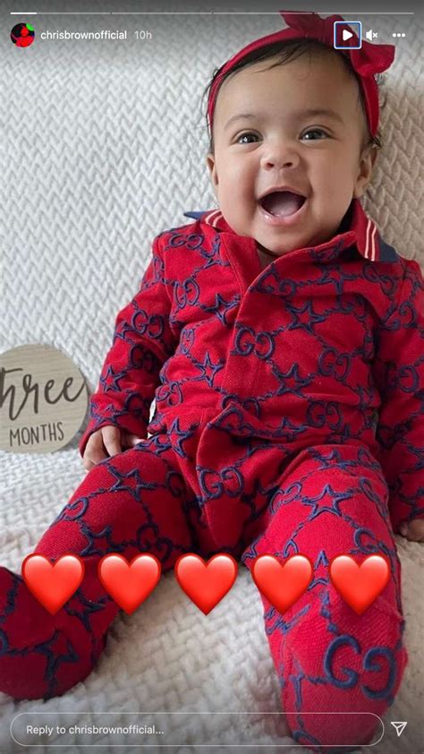 Chris Brown Confirms Third Baby Celebrates Daughter Turning 3 Months