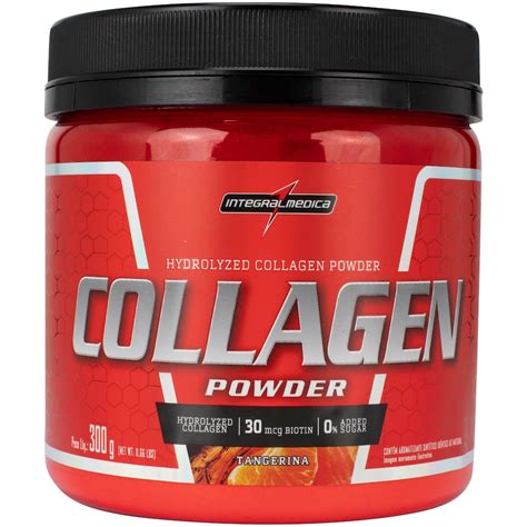 Colágeno Integralmédica Collagen Powder - Tangerina - 300g - Centauro