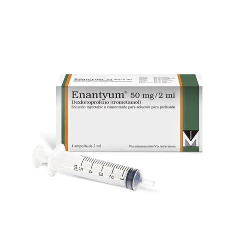 Enantyum 50mg 2ml inyectable Tienda online con envíos a domicilio