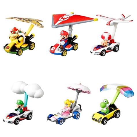 Hot Wheels Mario Kart Gliders Luigi P Wing And Cloud Glider Toysonfire Ca