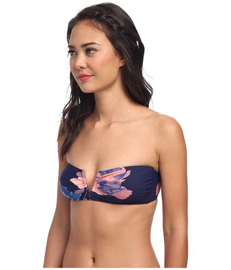 Vince Camuto The Whimsical Garden V Wire Bandeau Bra W Removable