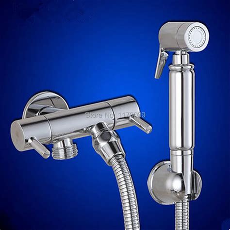 Wall Mounted Toilet Brass Bidet Faucetall Copper Toilet Spray Gun