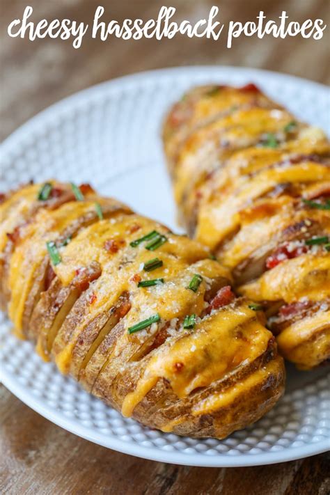 Cheesy Hasselback Potatoes Lil Luna