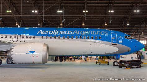 Lleg Al Aeropuerto De Ezeiza El Nuevo Boeing Max De Aerol Neas