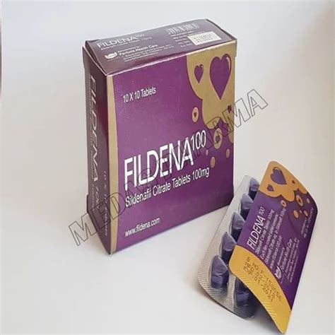 Fildena Sildenafil Citrate Tablets At Rs Box Sildenafil Tablets