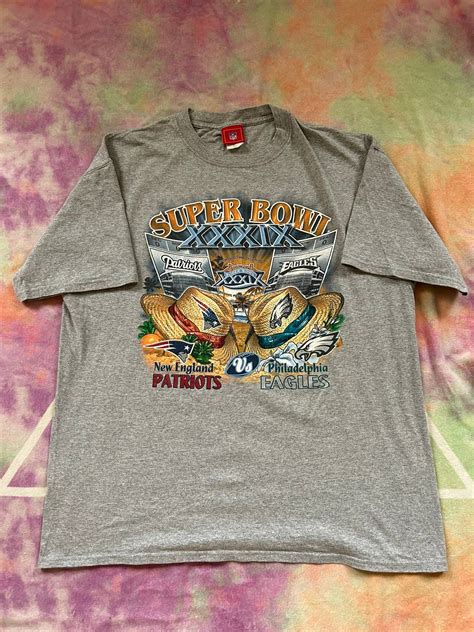 Vintage Vintage NFL Super Bowl 2005 Eagles vs Patriots Size XL | Grailed