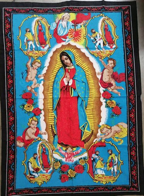 Virgin Mary Wall Tapestry Decorative Tapestries Aliexpress