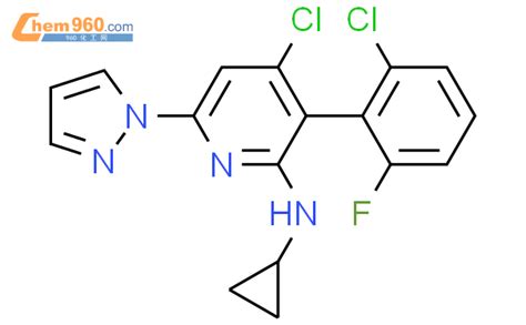 872852 78 3 2 Pyridinamine 4 Chloro 3 2 Chloro 6 Fluorophenyl N